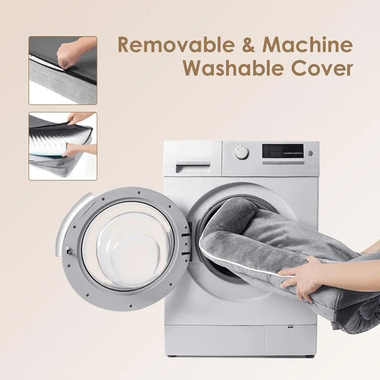 Orthopedic Dog Beds For Extra Large, Waterproof Memory Foam XXL Pet Bed With Sides, Non-Slip Bottom And Egg-Crate